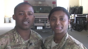 Tech. Sgt. LAUREN AND KELVIN BURFORD