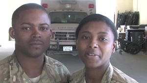 Tech. Sgt. LAUREN AND KELVIN BURFORD