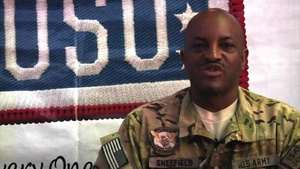 1st Sgt. Michael Sheffield