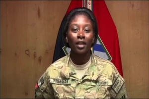 Spc. MYEISHA FREEMAN