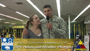 Spc. Adam & Heather Phillips