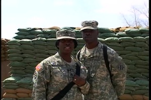 Staff Sgt. Tara and Sedrick Williams