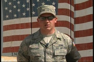 Airman 1st Class Michael O'Mahony