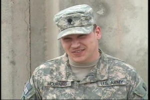 Spc. Nicholas Mourning