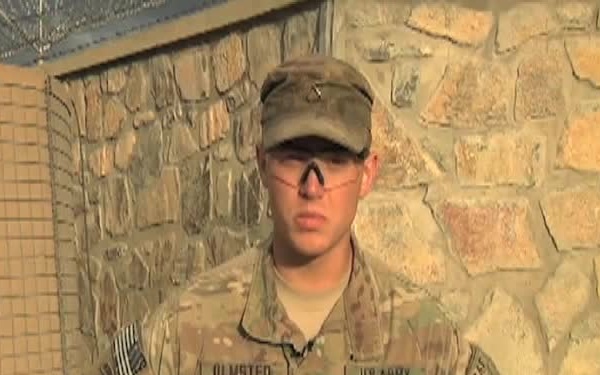 Pfc. Kyle Olmstead