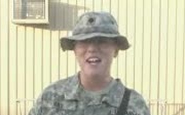 Spc. TAUNYA RAY