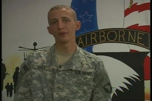 Pfc. Dacey Hall