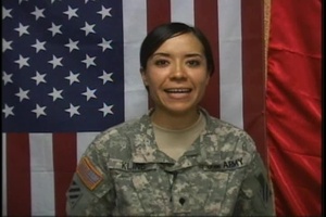 Spc. Melody Kline