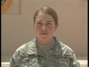 Spc. Andrea Kunkel