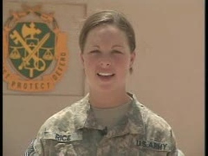 Pfc. Erin Rice