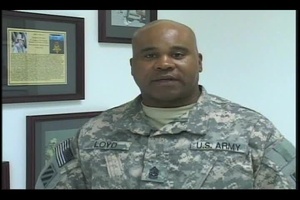 Command Sgt. Maj. Byron Loyd
