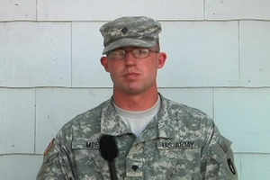 Spc. Zachery Moe