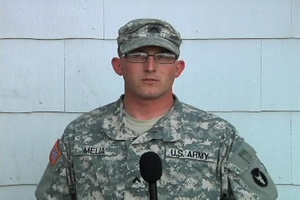 Spc. Eric Melia