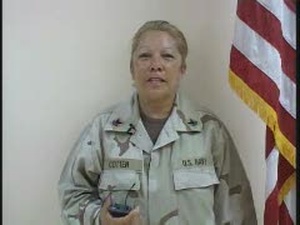 Petty Officer 1st Class Lillian Cotton