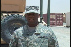 Pfc. Deitrick Haynes