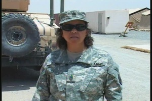 Command Sgt. Maj. Scarlett Stabel
