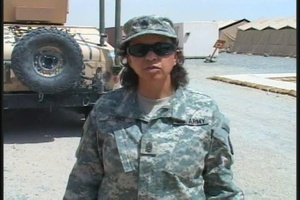 Command Sgt. Maj. Scarlett Stabel