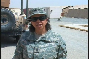 Command Sgt. Maj. Scarlett Stabel