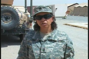 Command Sgt. Maj. Scarlett Stabel