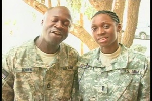 1st Lt. Shari and Randolph Bowen