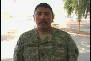 Master Sgt. John Dominguez