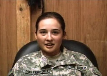 Spc. Tiffany Dusterhoft