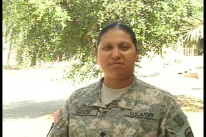 Spc. Cynthia Garcia