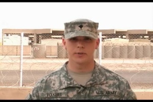 Spc. Eric Volker