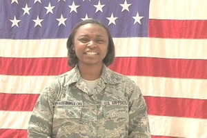 Senior Airman Tara Washington
