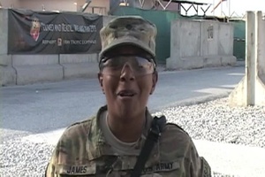 Spc. Maria James