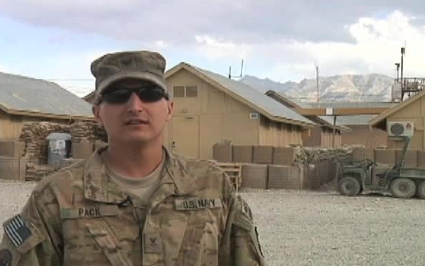 Petty Officer 2nd Class Joshua Pack