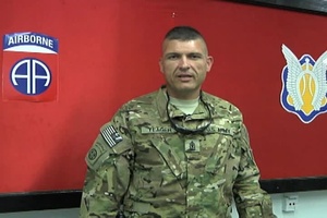 1st Sgt. Bryon Yeager