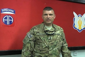 1st Sgt. Bryon Yeager