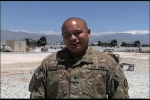 Spc. Stephen Burress