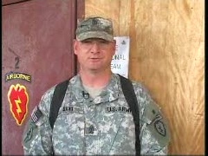 1st Sgt. Steven Dant
