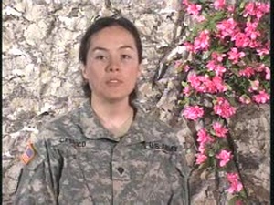 Spc. Gabriela Carrico