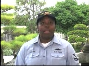 Petty Officer 2nd Class Ikita Prater