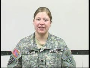 Spc. Samantha Larimore