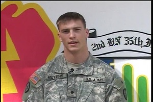 Spc. Fredrick Meyers