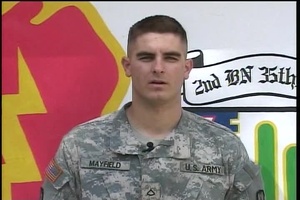 Pfc. Matthew Mayfield