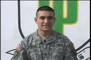 Pfc. Freddie Martinez