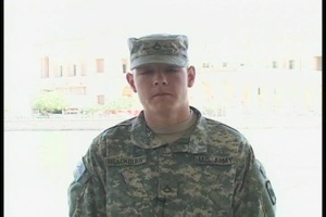 Pfc. Johnny Blackburn