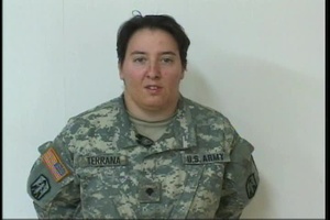 Spc. Mary Terrna