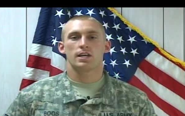 Spc. Michael Boos