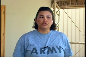 Spc. Linda Gallegos