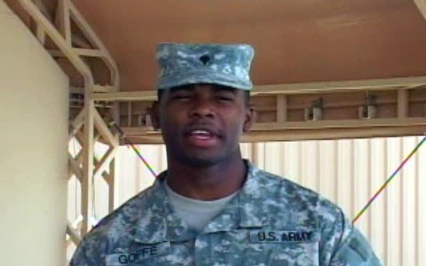 Spc. Christopher Goffe
