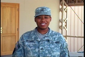 Pfc. Alyse McCombs