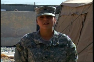 Spc. Mary Lou Oliver