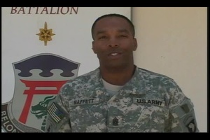 Command Sgt. Maj. Derrick Maffett