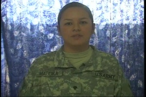 Spc. Miya Mateika